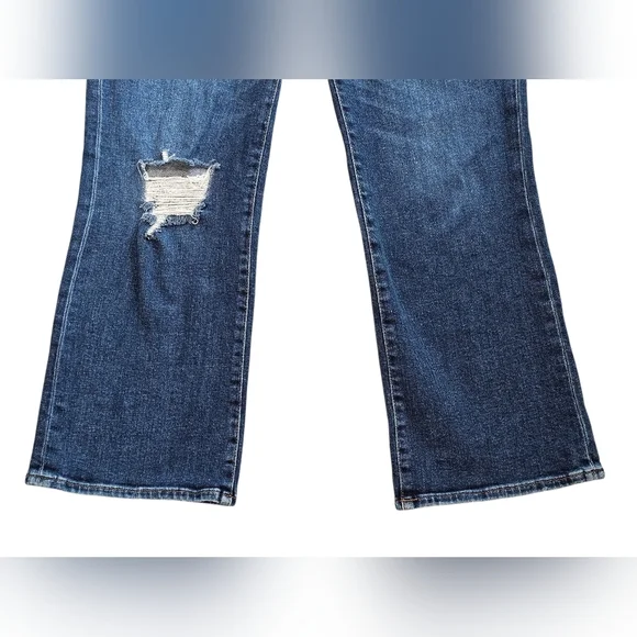 Good American Good Legs Cropped Mini Boot High Rise Jeans 12/31. - Picture 2 of 14